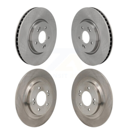 Front Rear Disc Brake Rotors Kit For Hyundai Tucson Kia Sportage K8-102548