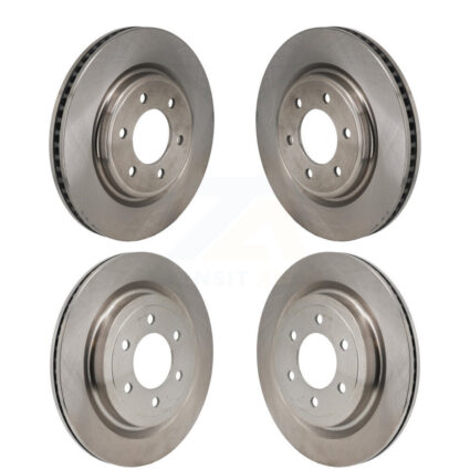 Front Rear Disc Brake Rotors Kit For Ford F-150 K8-102551