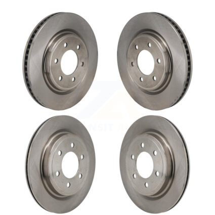 Front Rear Disc Brake Rotors Kit For Ford F-150 Expedition Lincoln Navigator K8-102552