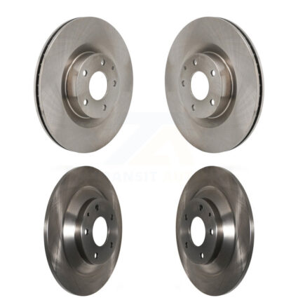 Front Rear Disc Brake Rotors Kit For 2022-2023 Mazda MX-30 EV K8-102555