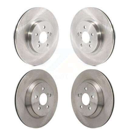 Front Rear Disc Brake Rotor Kit For 2021-2023 Subaru Crosstrek With Electric Parking K8-102556