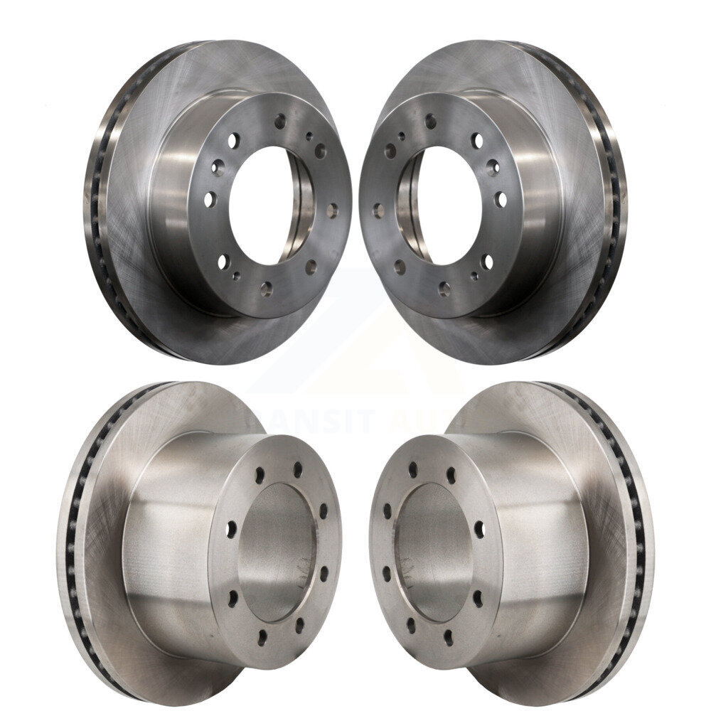 Front Rear Disc Brake Rotors Kit For 2020-2024 GMC Sierra 3500 HD Chevrolet Silverado K8-102558
