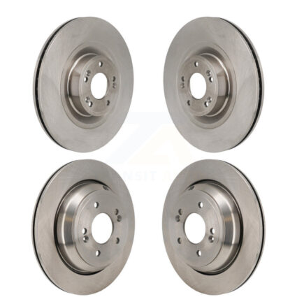 Front Rear Disc Brake Rotors Kit For Hyundai Equus Kia K900 K8-102560