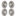 Front Rear Disc Brake Rotors Kit For Tesla S K8-102579
