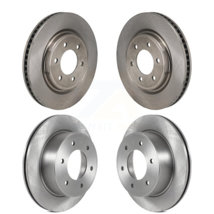 Front Rear Disc Brake Rotors Kit For 2022-2024 Ford Bronco 3.0L K8-102581