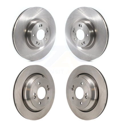 Front Rear Disc Brake Rotors Kit For 2011 Hyundai Equus K8-102583