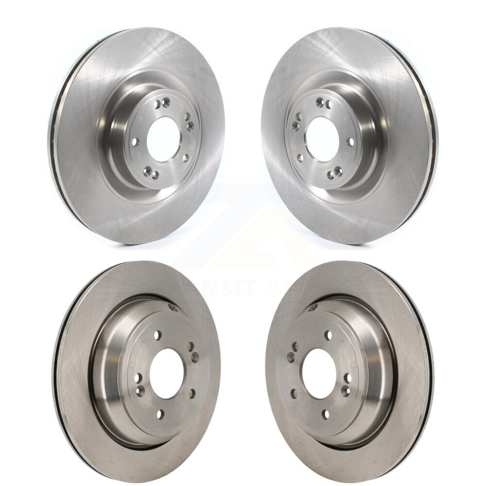 Front Rear Disc Brake Rotors Kit For 2011 Hyundai Equus K8-102583