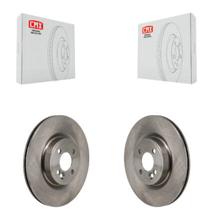 Front Disc Brake Rotors Pair For 2009-2015 Mini Cooper With 316mm Diameter Rotor K8-102591