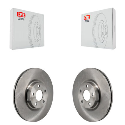 Front Disc Brake Rotors Pair For 2017-2020 Lincoln MKZ 2.0L K8-102592