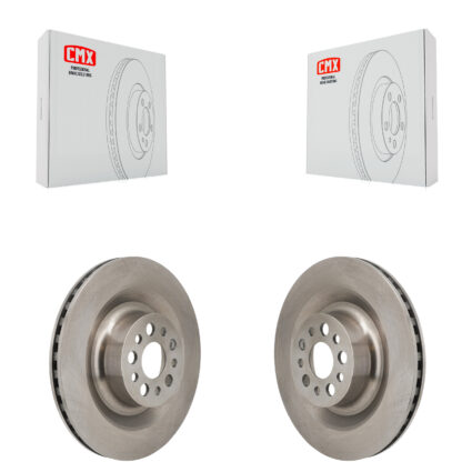 Front Disc Brake Rotors Pair For 2022-2023 Tesla X K8-102594