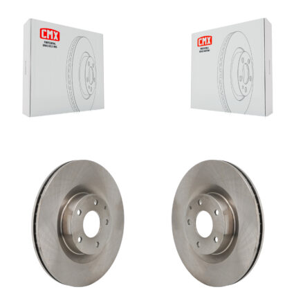 Front Disc Brake Rotors Pair For Mazda CX-50 MX-30 EV K8-102596