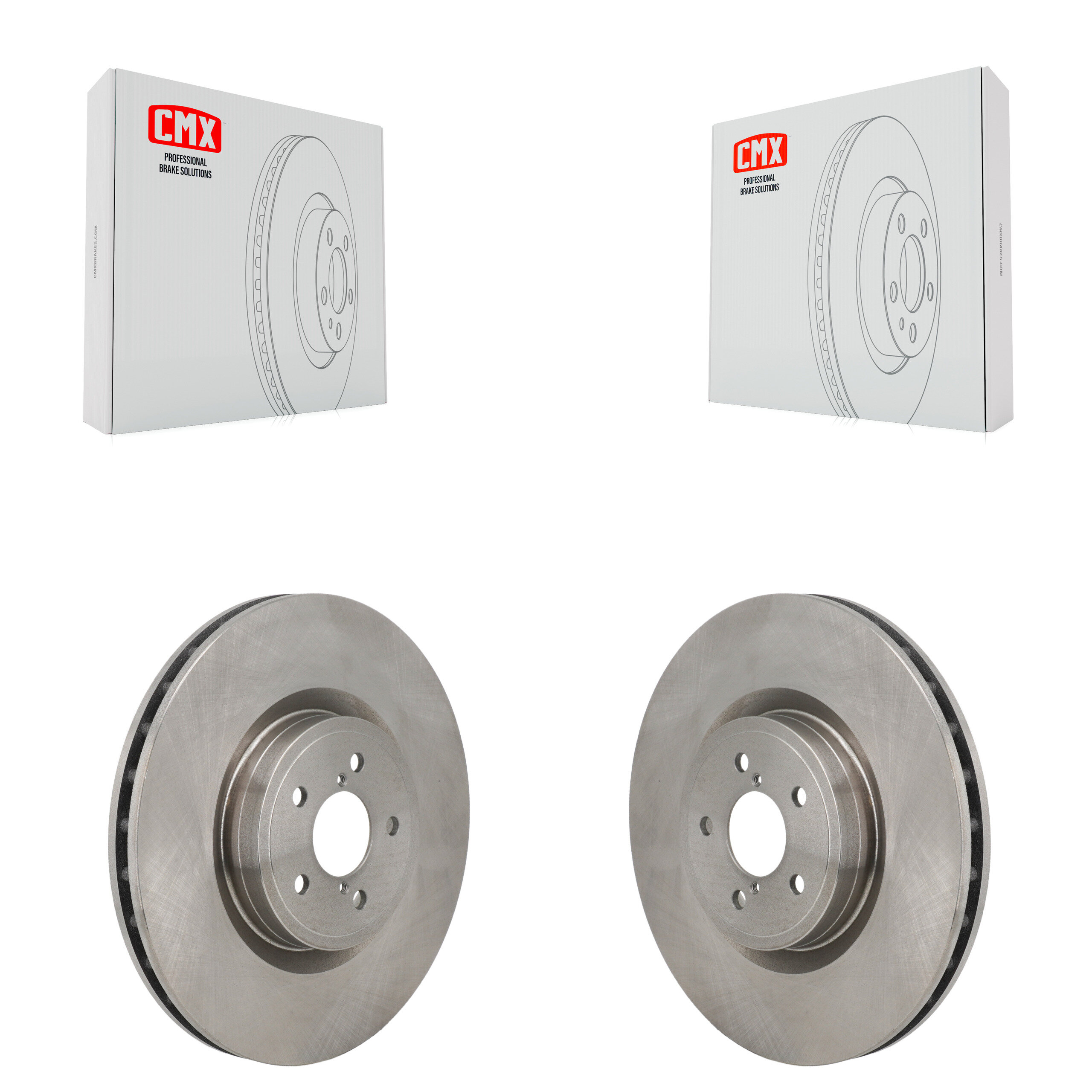 Front Disc Brake Rotors Pair For Subaru BRZ Impreza Toyota 86 K8-102599