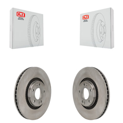Front Disc Brake Rotors Pair For 2022-2023 Kia Carnival K8-102604