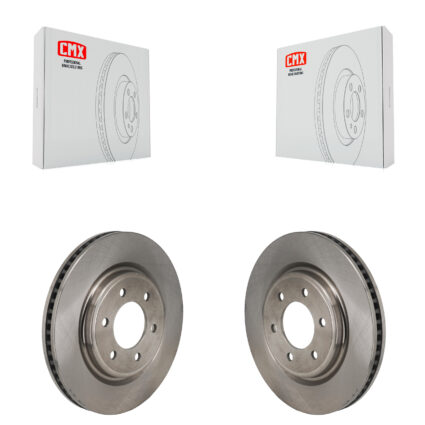 Front Disc Brake Rotors Pair For Ford F-150 Bronco Expedition Lincoln Navigator K8-102605