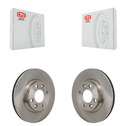 Front Disc Brake Rotors Pair For Smart Fortwo EQ fortwo Forfour K8-102607