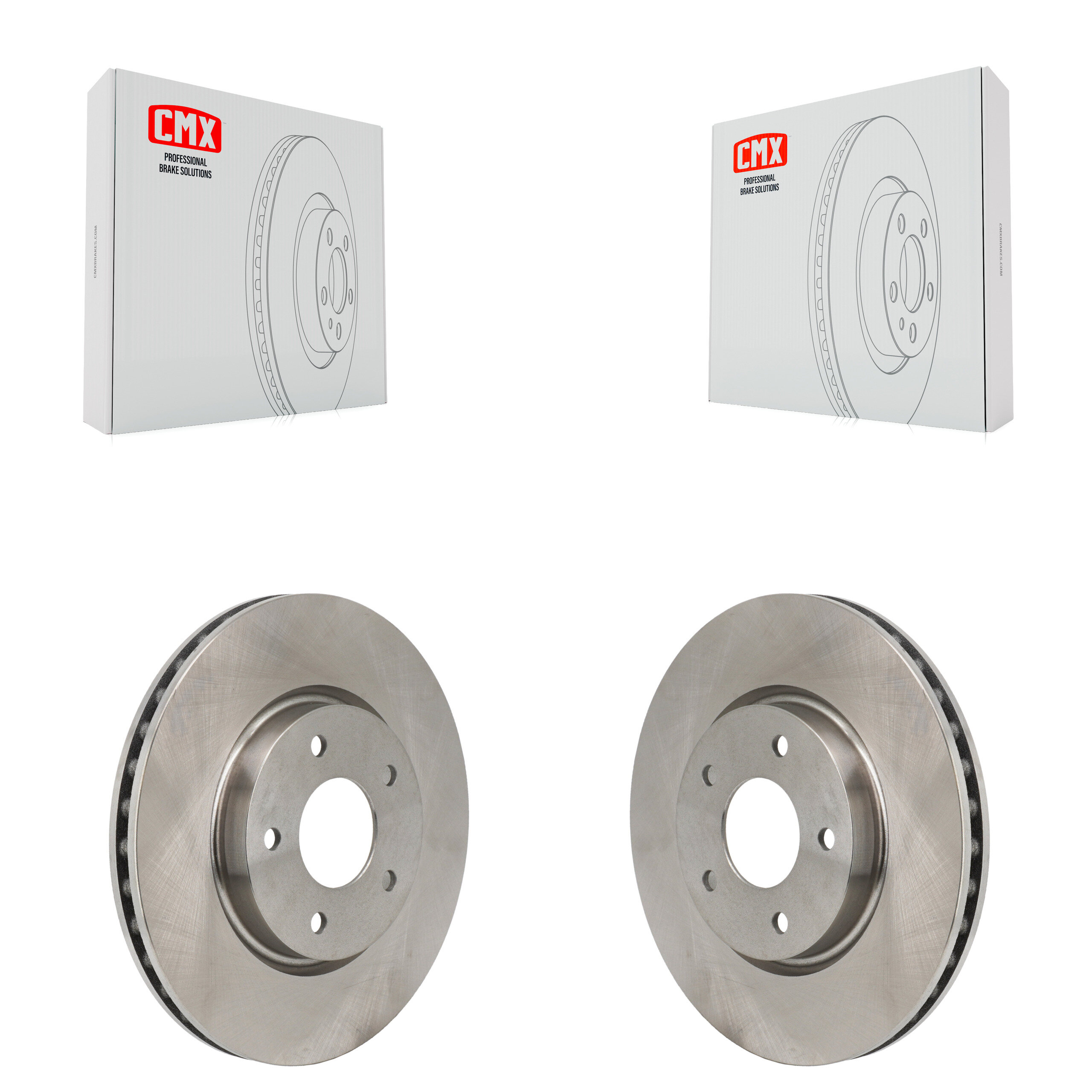 Front Disc Brake Rotors Pair For Nissan Rogue K8-102608