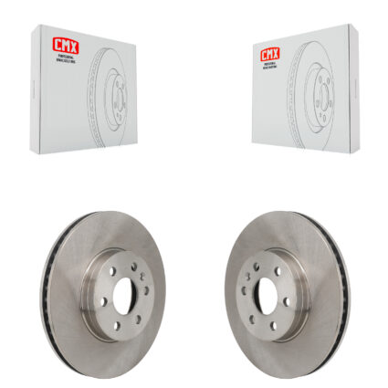 Front Disc Brake Rotors Pair For 2021-2022 Chevrolet Colorado GMC Canyon K8-102611