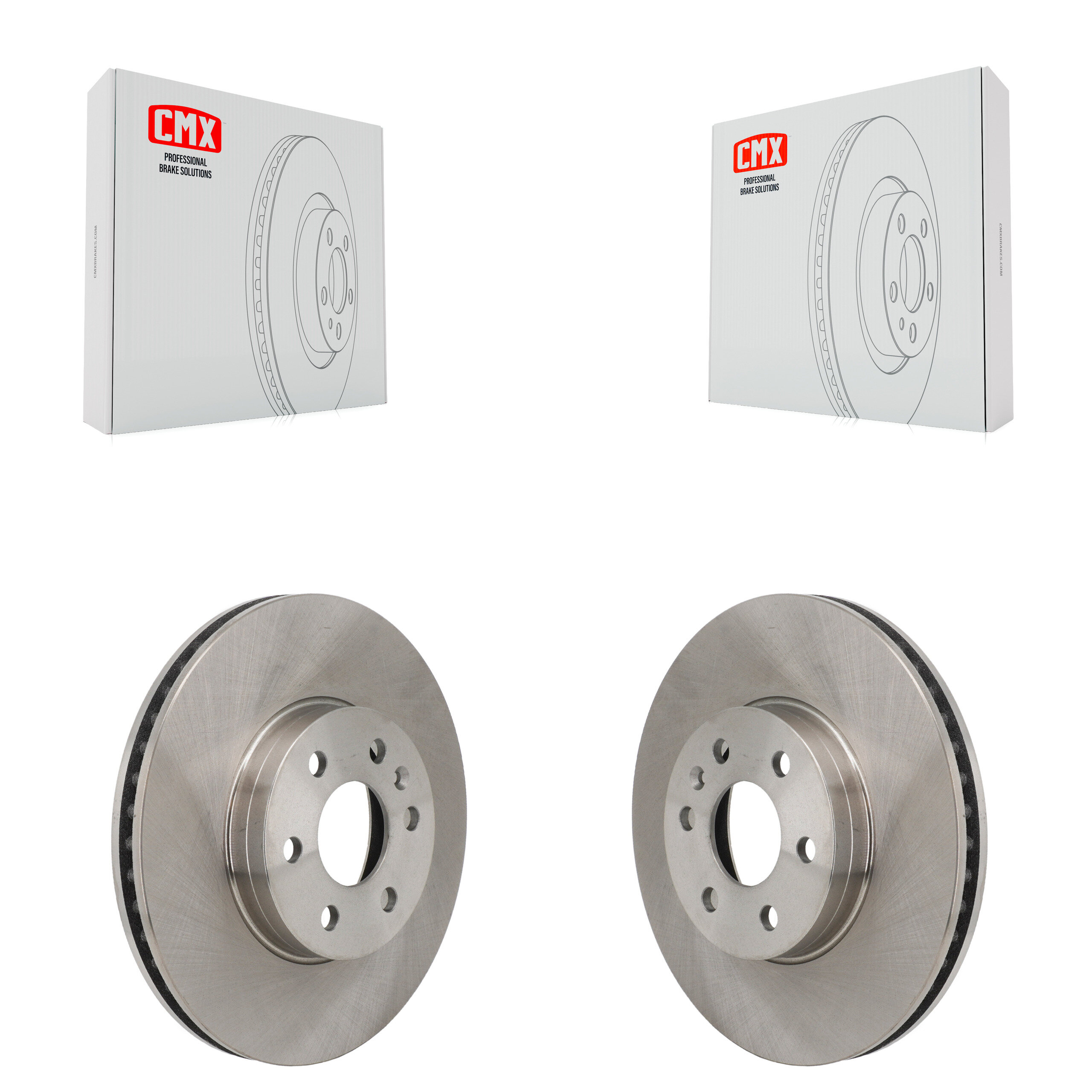 Front Disc Brake Rotors Pair For 2021-2022 Chevrolet Colorado GMC Canyon K8-102611