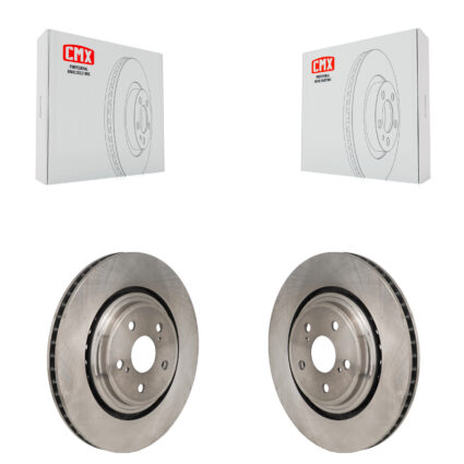 Front Disc Brake Rotors Pair For Toyota Highlander Lexus RX350 RX350h K8-102612
