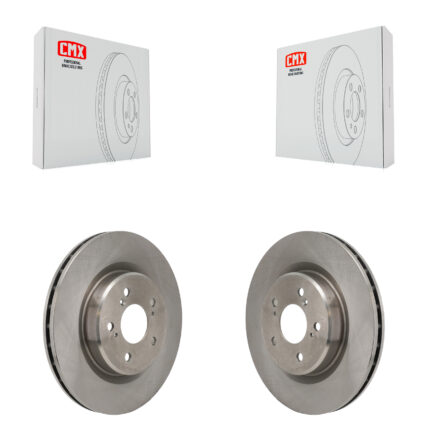 Front Disc Brake Rotors Pair For 2021-2023 Acura TLX 2.0L K8-102613