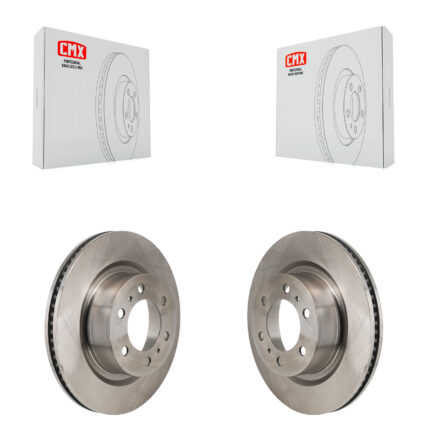 Front Disc Brake Rotors Pair For Toyota Tundra Sequoia Lexus LX600 K8-102616