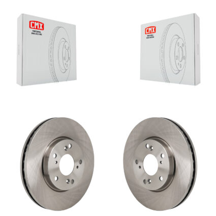 Front Disc Brake Rotors Pair For 2017-2021 Honda Clarity K8-102623