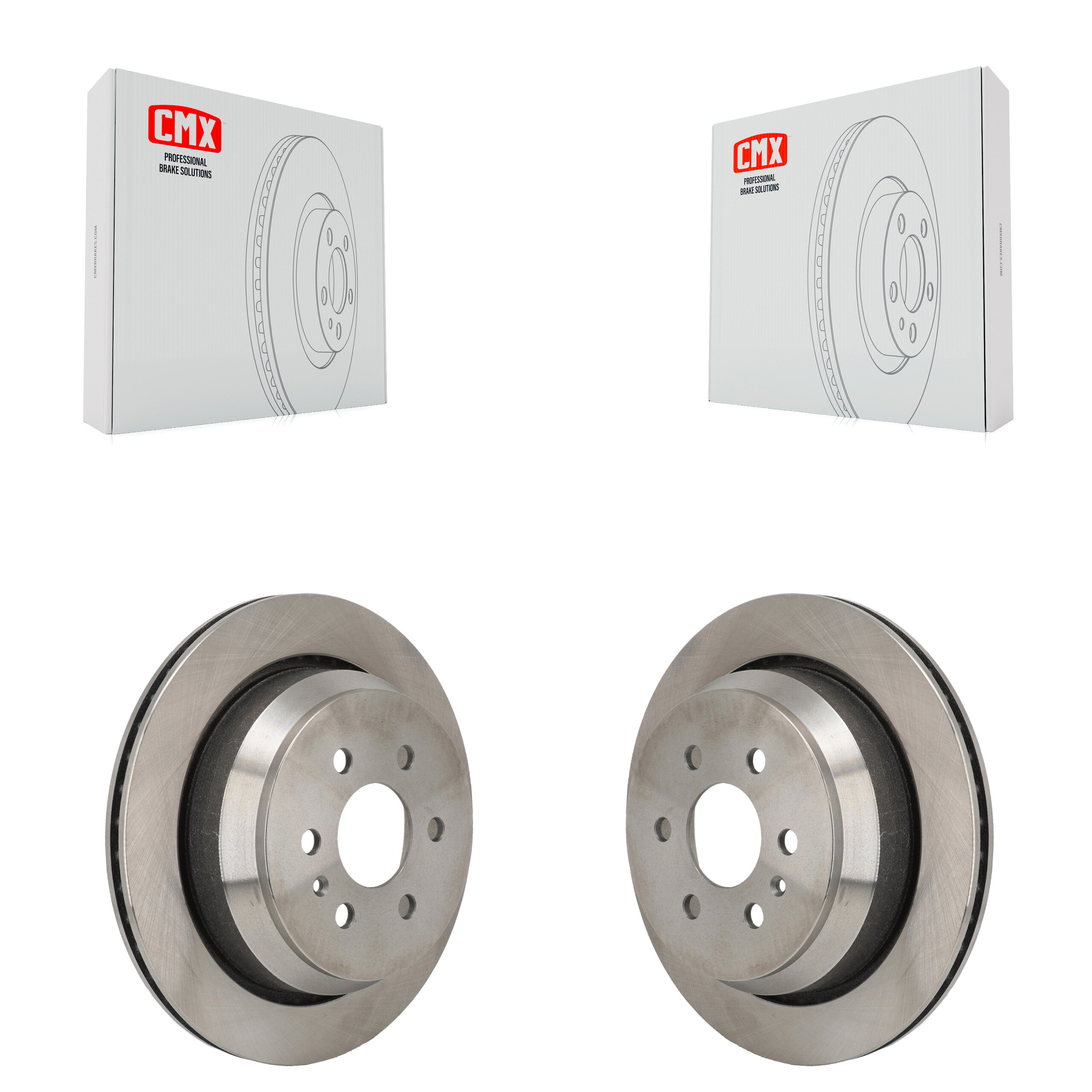 Rear Disc Brake Rotors Pair For 2021-2022 Chevrolet Colorado GMC Canyon K8-102629