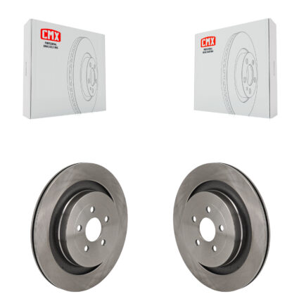 Rear Disc Brake Rotors Pair For Ford Edge Lincoln Nautilus K8-102634