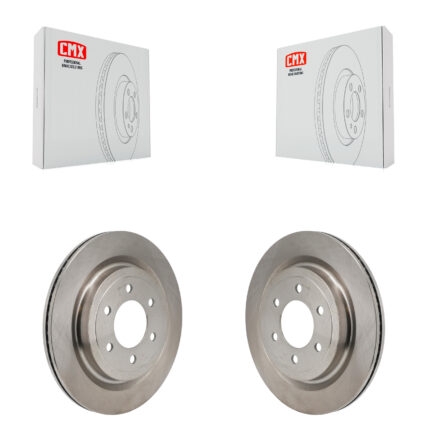 Rear Disc Brake Rotors Pair For Ford F-150 Lightning K8-102643
