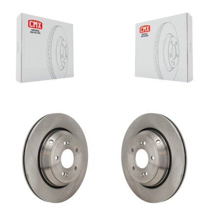 Rear Disc Brake Rotors Pair For Genesis G70 Kia Stinger G80 K8-102649