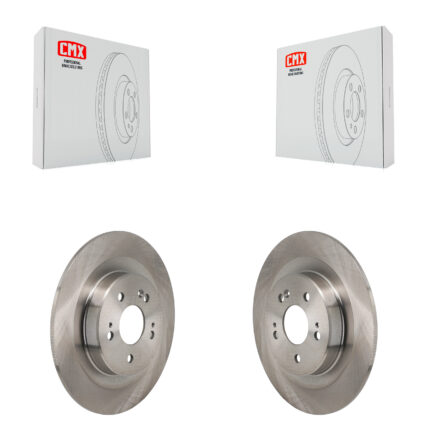 Rear Disc Brake Rotors Pair For 2021-2023 Acura TLX K8-102652