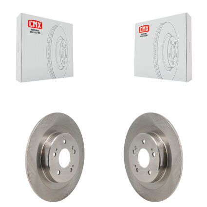 Rear Disc Brake Rotors Pair For 2022-2024 Acura MDX K8-102658