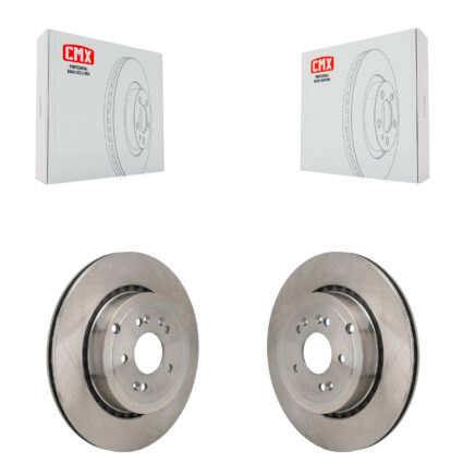 Rear Disc Brake Rotors Pair For Genesis G70 Kia Stinger K8-102662
