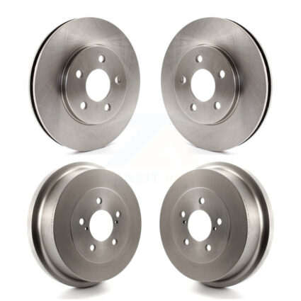 Front Rear Disc Brake Rotors Drums Kit For Chrysler Grand Voyager K8-102681