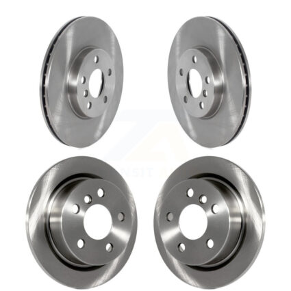 Front Rear Disc Brake Rotors Kit For 2022-2023 Mini Cooper S with GAS engine K8-102689