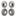 Front Rear Brake Rotors Kit For 1998-1999 BMW 328i Sedan With 276mm Diameter Rotor K8-102693