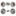 Front Rear Brake Rotor And Ceramic Pad Kit (6Pc) For Lexus IS350 GS350 GS450h GS430 GS460 K8C-100004