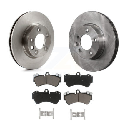 Front Disc Brake Rotors And Ceramic Pads Kit For Porsche Cayenne Volkswagen Touareg K8C-100023