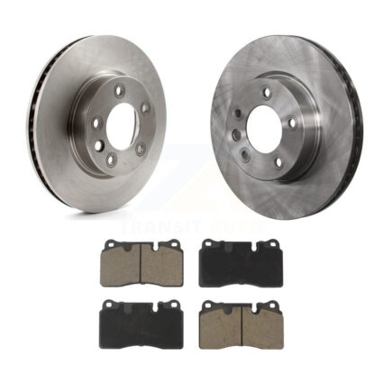Front Disc Brake Rotors And Ceramic Pads Kit For Volkswagen Touareg K8C-100024