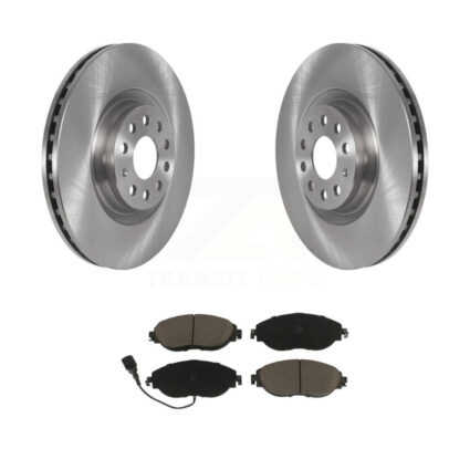 Front Brake Rotor & Ceramic Pad Kit For Volkswagen Tiguan Jetta Audi Q3 GTI Golf R Arteon K8C-100046