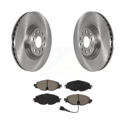 Front Disc Brake Rotors And Ceramic Pads Kit For Volkswagen Golf Jetta Audi A3 K8C-100047