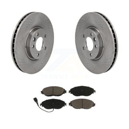 Front Disc Brake Rotors And Ceramic Pads Kit For Volkswagen CC AWD K8C-100048