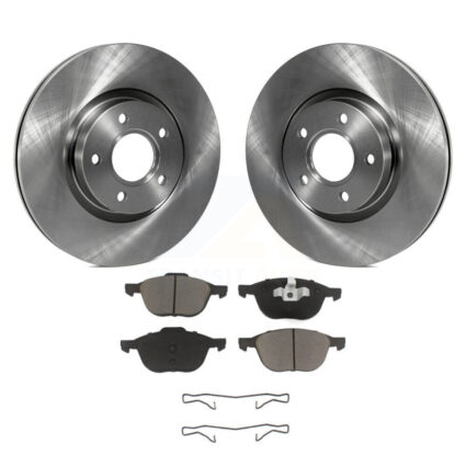 Front Disc Brake Rotors And Ceramic Pads Kit For Ford Escape Volvo C-Max S40 C30 V50 C70 K8C-100055