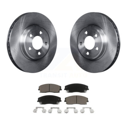 Front Disc Brake Rotor & Ceramic Pad Kit For Dodge Chrysler 300 Charger Challenger Magnum K8C-100066