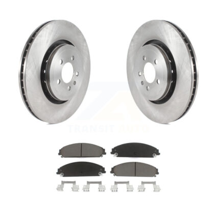 Front Disc Brake Rotors Ceramic Pad Kit For Dodge Charger With 370mm Diameter Rotor K8C-100071