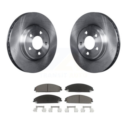 Front Disc Brake Rotors & Ceramic Pad Kit For 2019 Dodge Charger GT Without Brembo Brakes K8C-100072