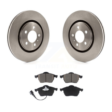 Front Disc Brake Rotors And Ceramic Pads Kit For 1996 Volkswagen Passat 2.8L K8C-100080
