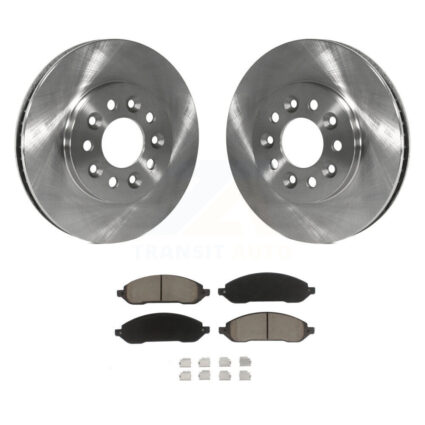 Front Disc Brake Rotors And Ceramic Pads Kit For 2004-2007 Ford Freestar Mercury Monterey K8C-100105