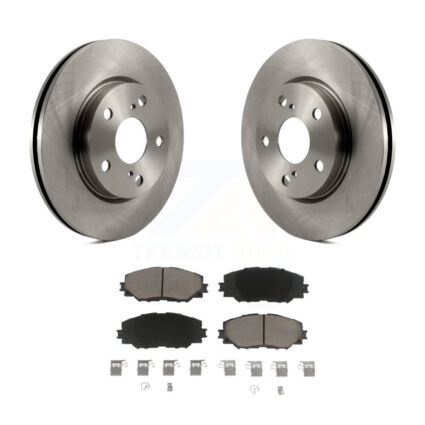 Front Disc Brake Rotors And Ceramic Pad Kit For Toyota RAV4 Prius V Scion xB Lexus HS250h K8C-100107