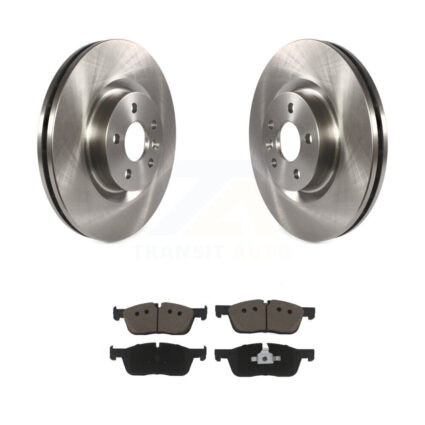 Front Disc Brake Rotor Ceramic Pad Kit For Land Rover Discovery Sport Range Evoque Jaguar K8C-100114